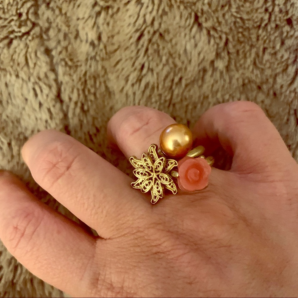 Three piece ring set